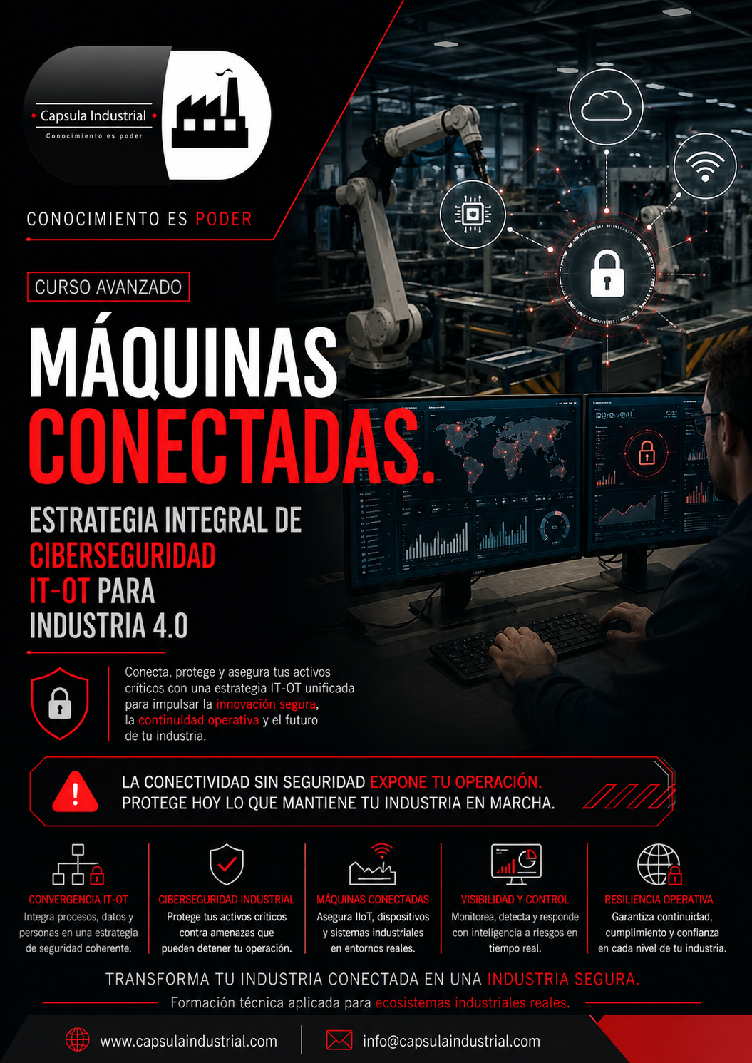 Estrategia Integral de Ciberseguridad IT-OT para Industria 4.0