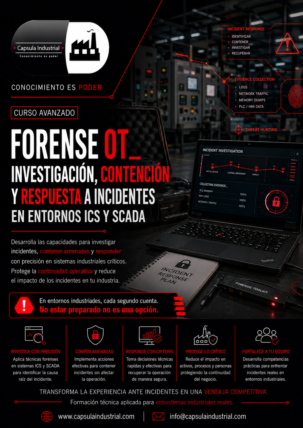 Forense OT_ Investigación, Contención y Respuesta a Incidentes en Entornos ICS y SCADA