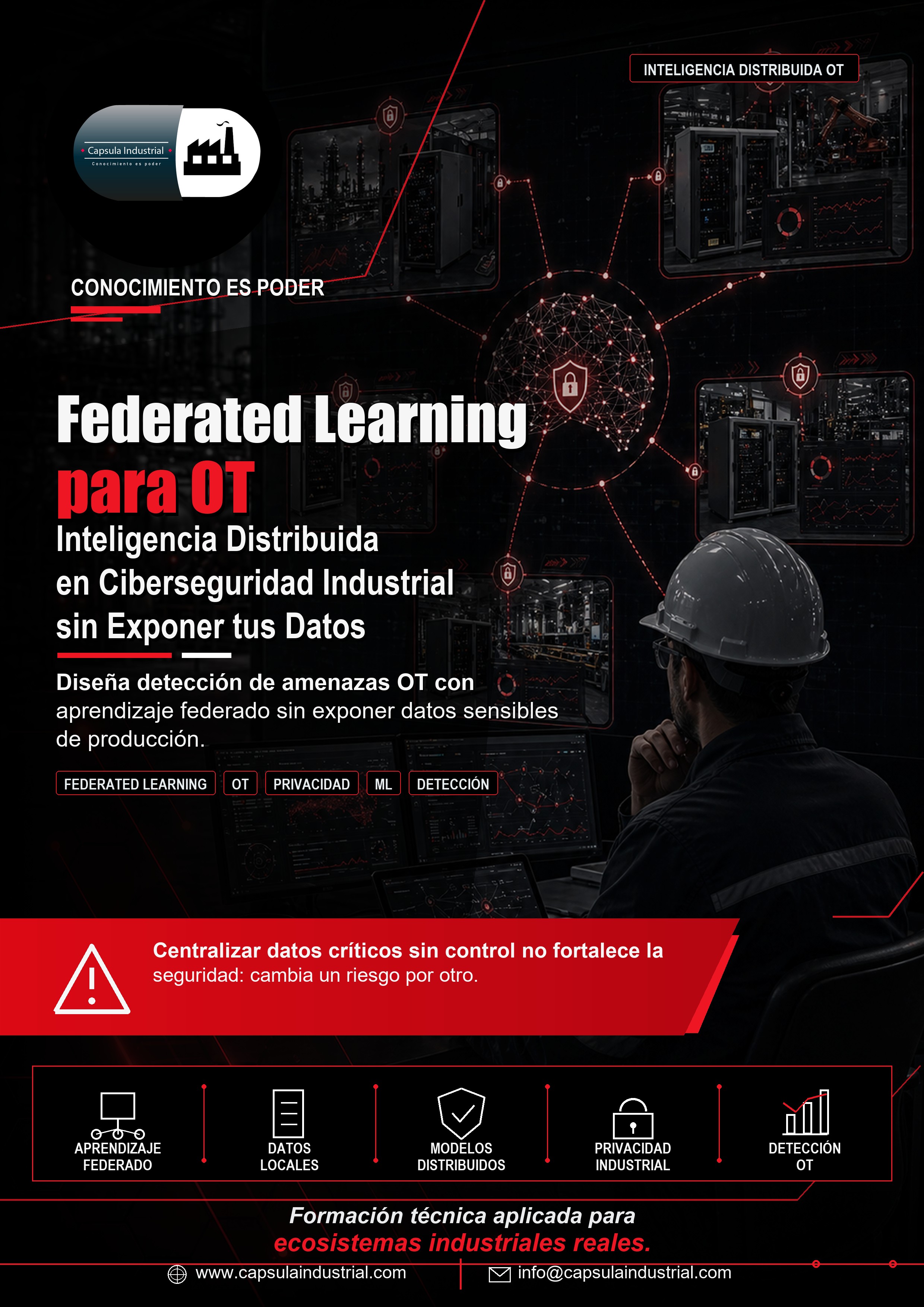 Federated Learning para OT_ Inteligencia Distribuida en Ciberseguridad Industrial sin Exponer tus Datos