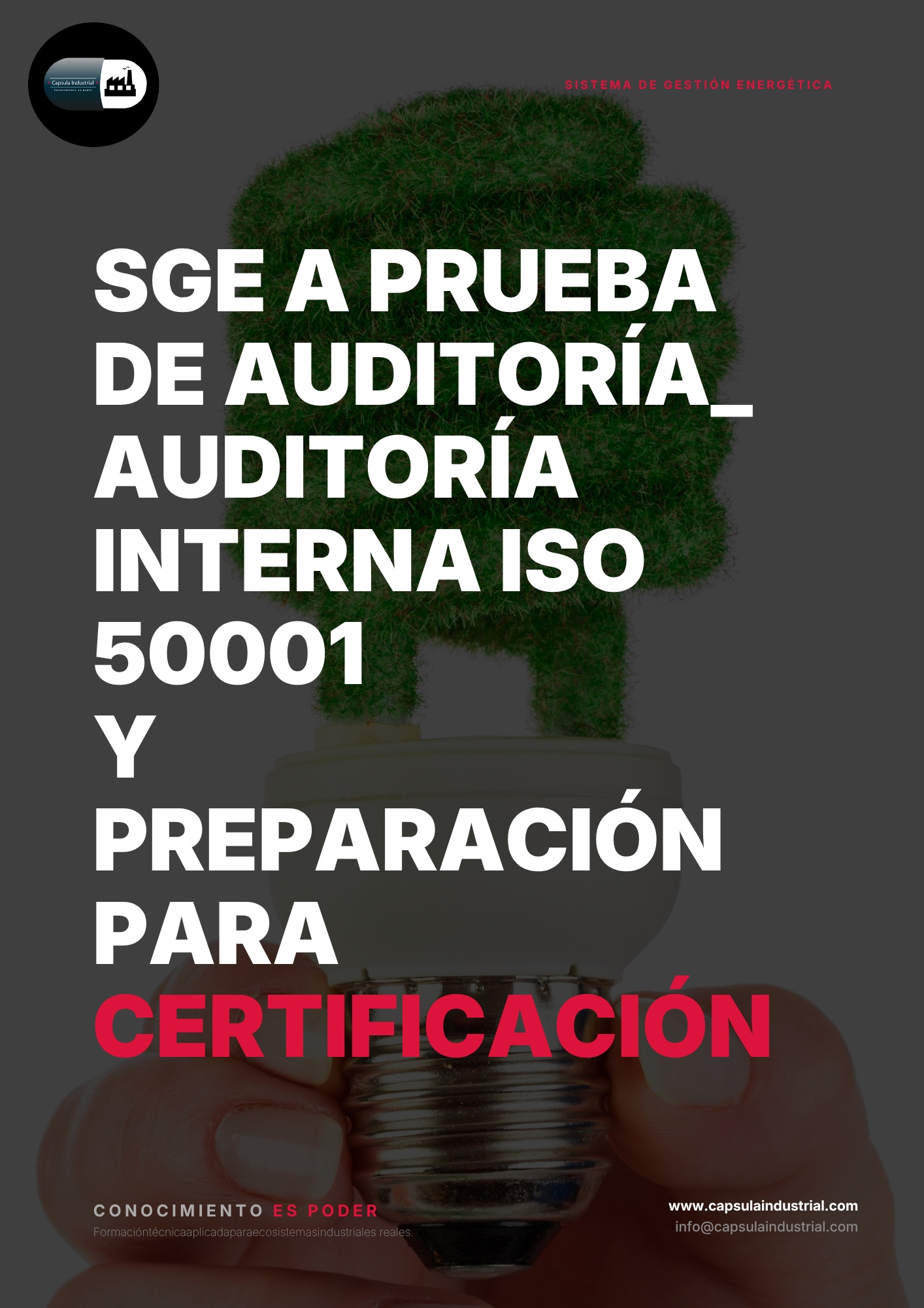 10.- SGE a Prueba de Auditoría_ Auditoría Interna ISO 50001 y Preparación para Certificación