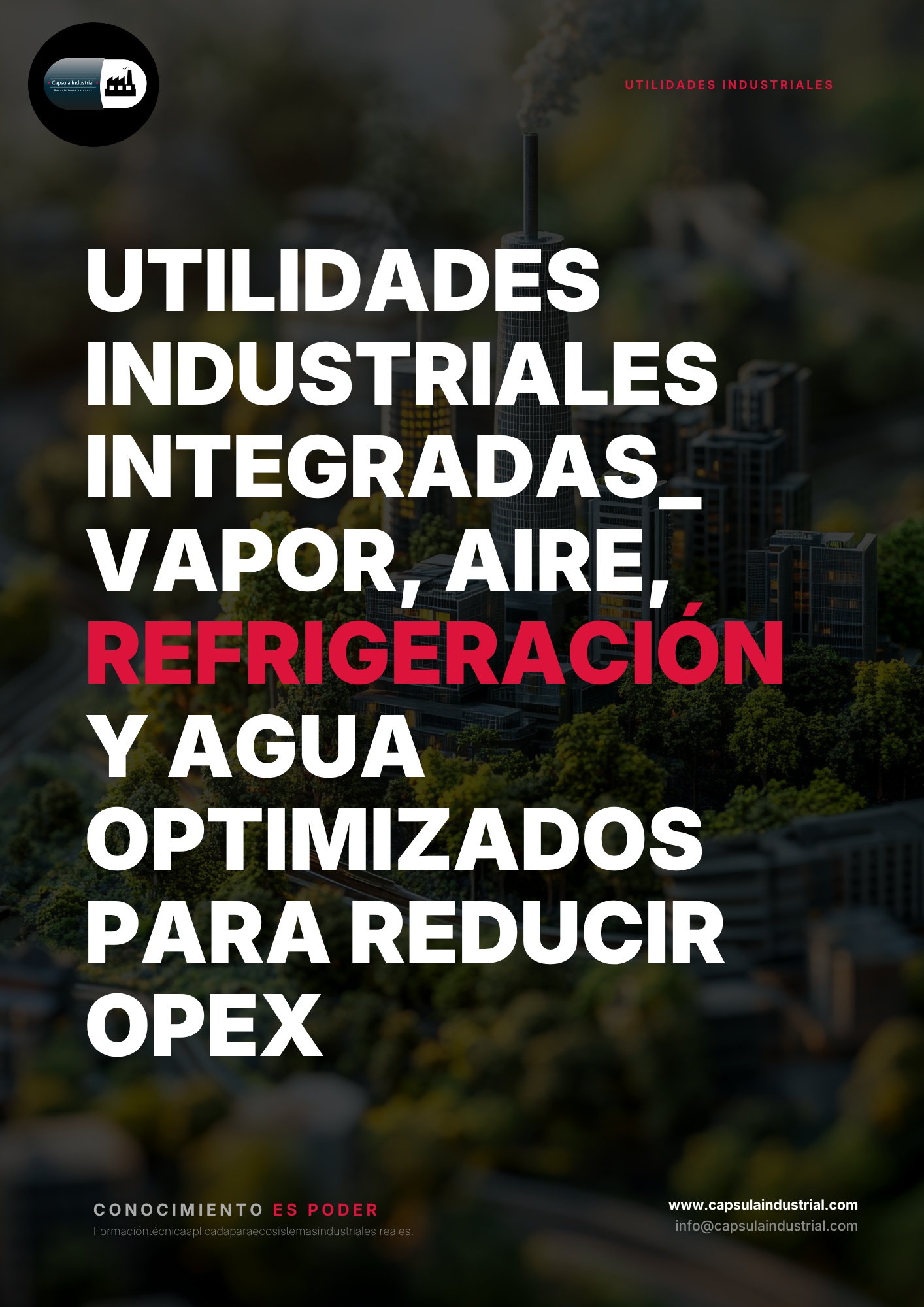 Utilidades Industriales Integradas_ Vapor, Aire, Refrigeración y Agua Optimizados para Reducir OPEX