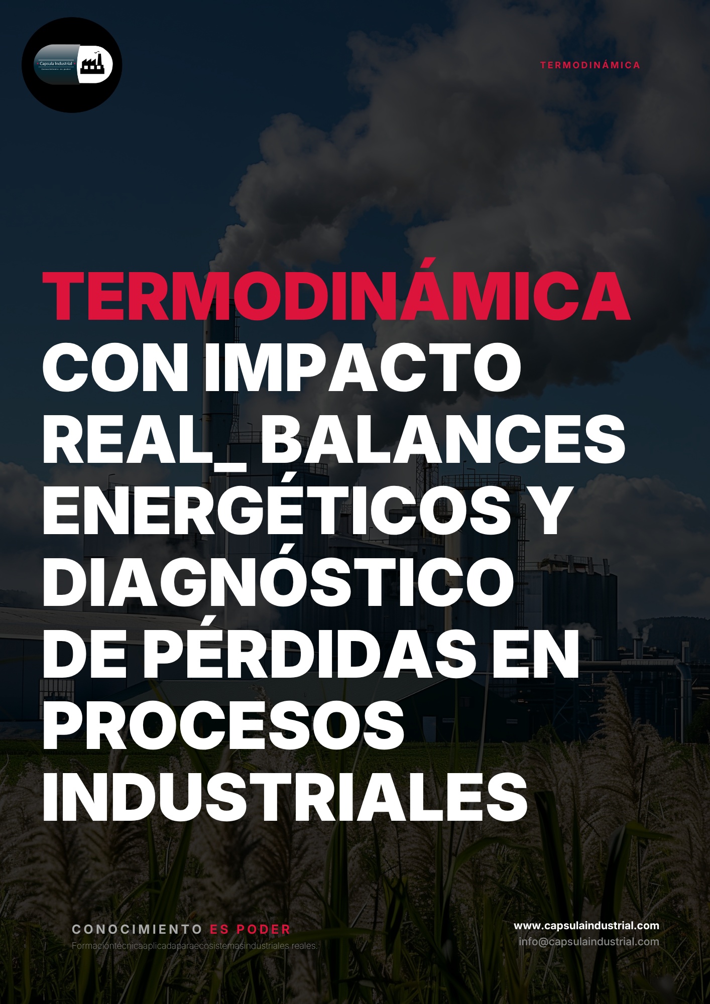 Termodinámica con Impacto Real_ Balances Energéticos y Diagnóstico de Pérdidas en Procesos Industriales