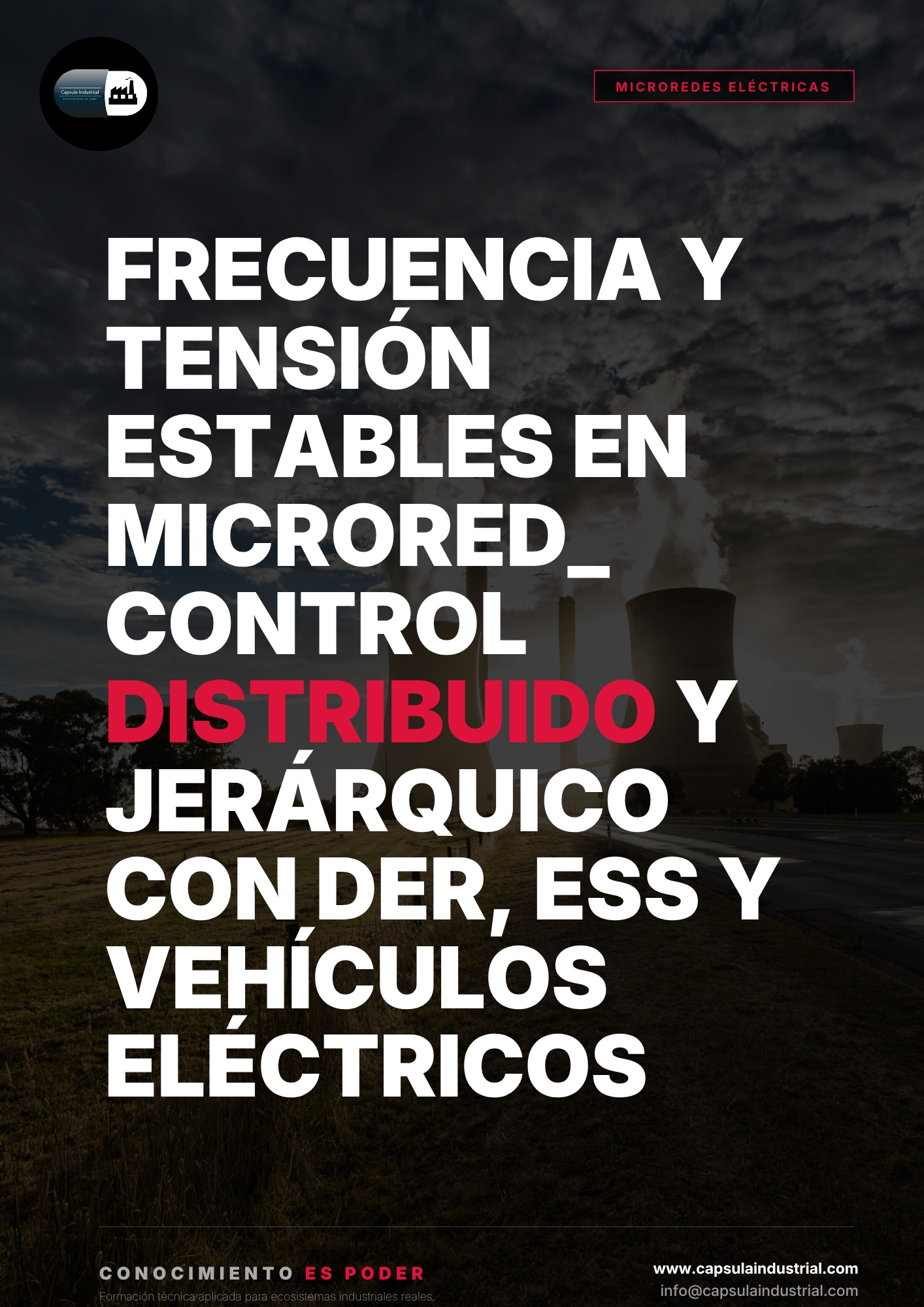 Frecuencia y Tensión Estables en Microred_ Control Distribuido y Jerárquico con DER, ESS y Vehículos Eléctricos