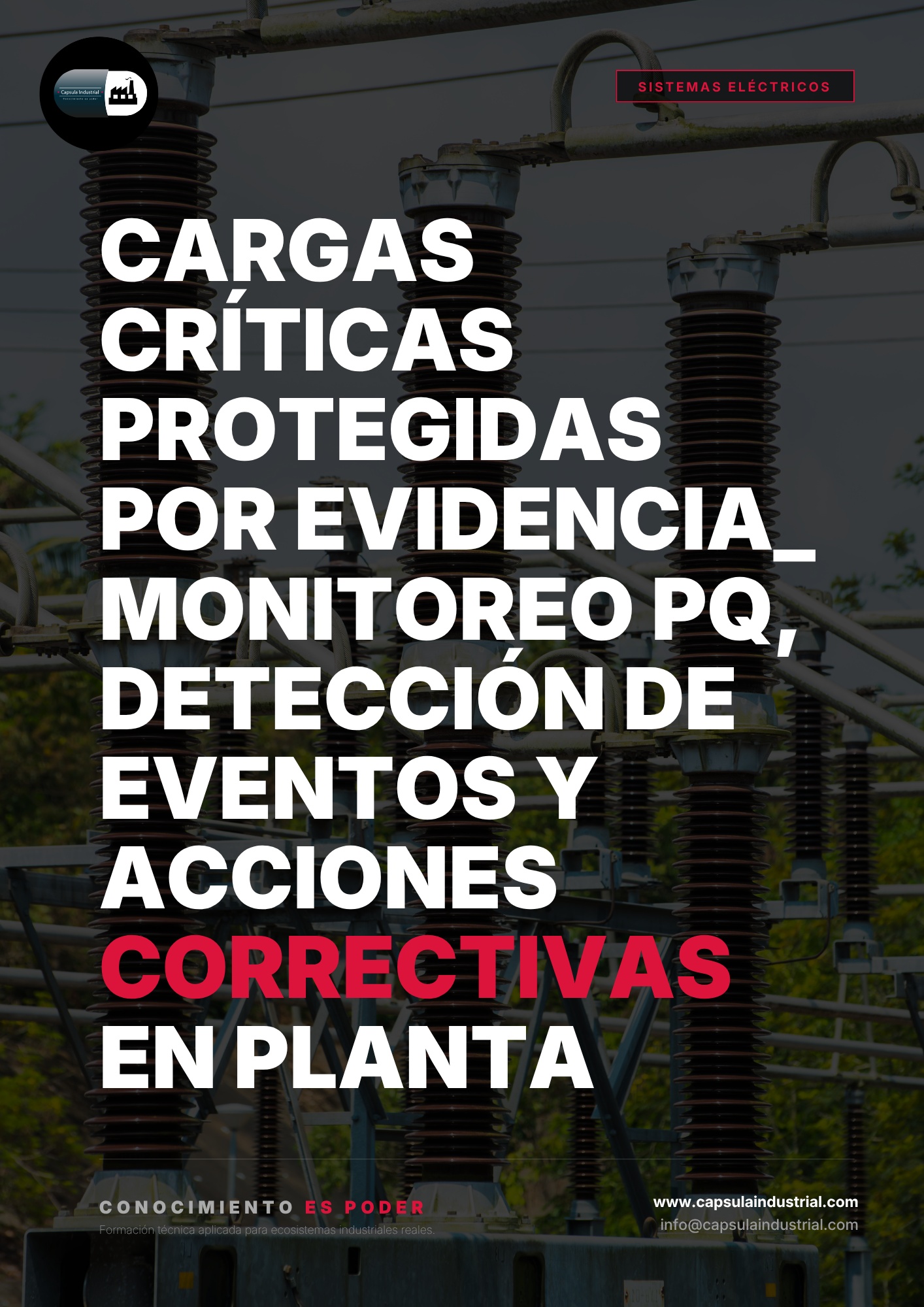 23.- Cargas Críticas Protegidas por Evidencia_ Monitoreo PQ, Detección de Eventos y Acciones Correctivas en Planta