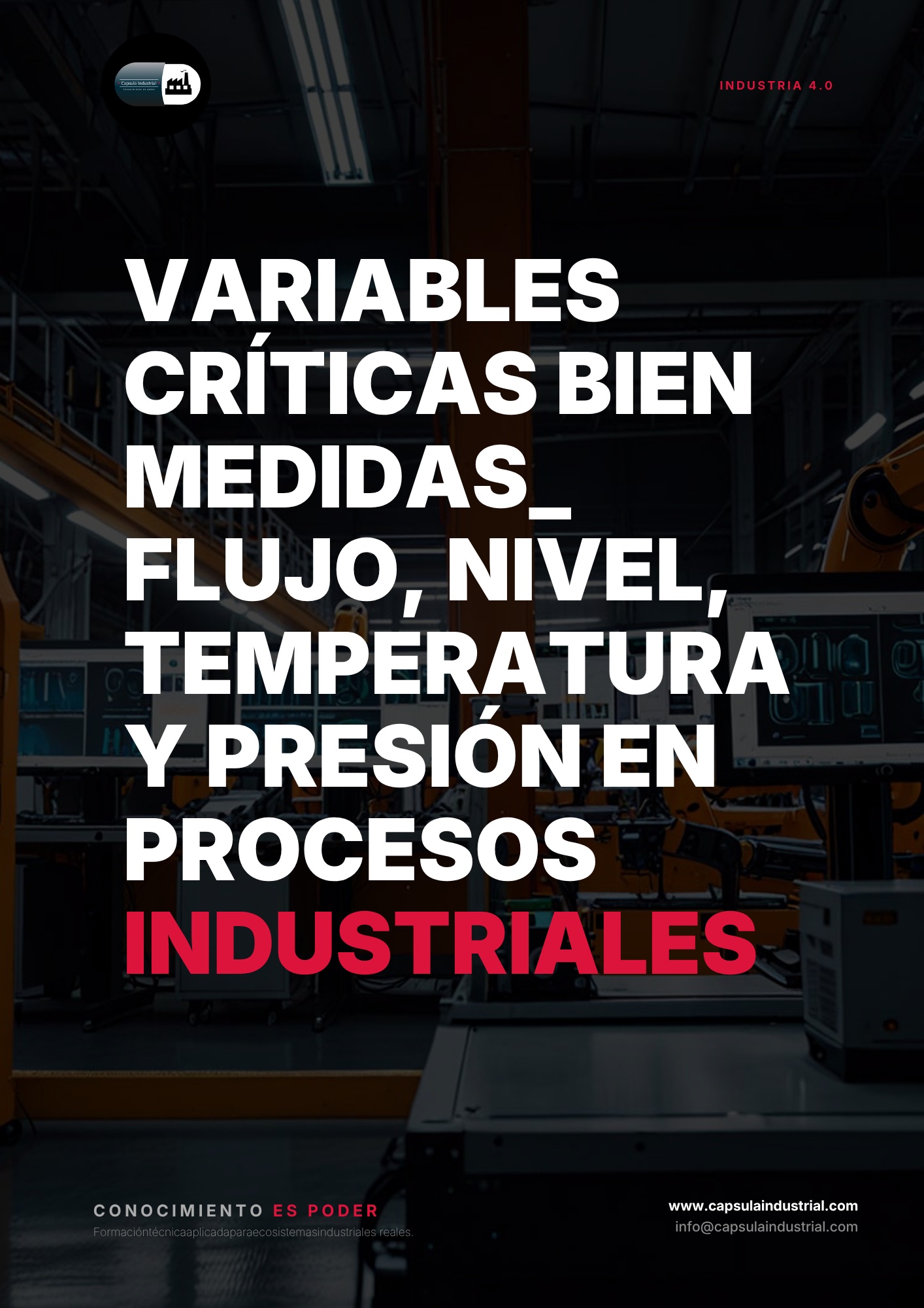 Variables Críticas Bien Medidas_ Flujo, Nivel, Temperatura y Presión en Procesos Industriales